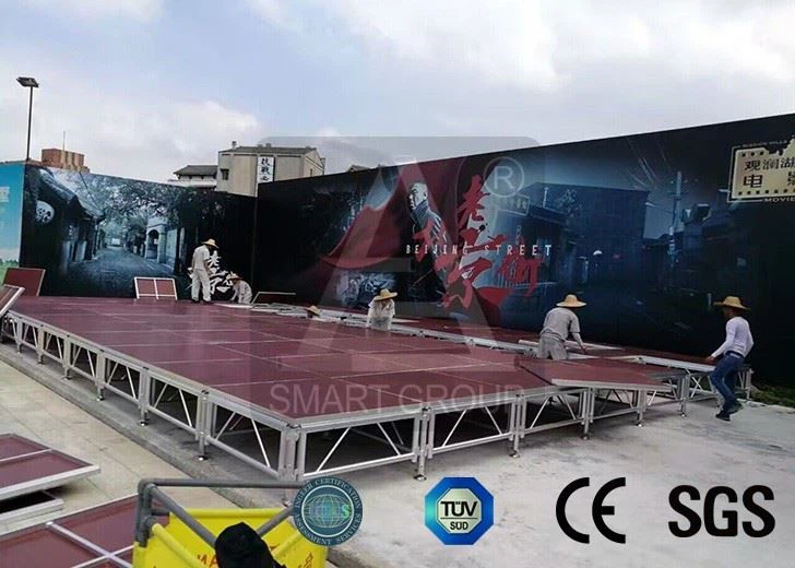 Custom Event Portable Assembly Aluminum Stage