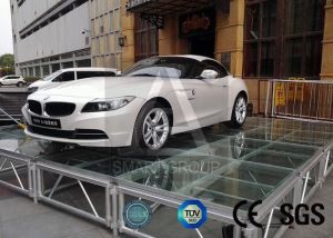 صفحه شیشه ای قابل تنظیم قاب آلومینیومی