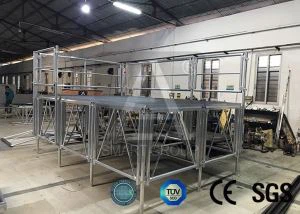 رویدادهای مورد استفاده استیج چوبی آلومینیومی