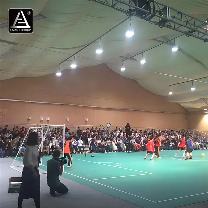 Football Basketball Stadiums Temporary Grandstand Seating with Guardrail